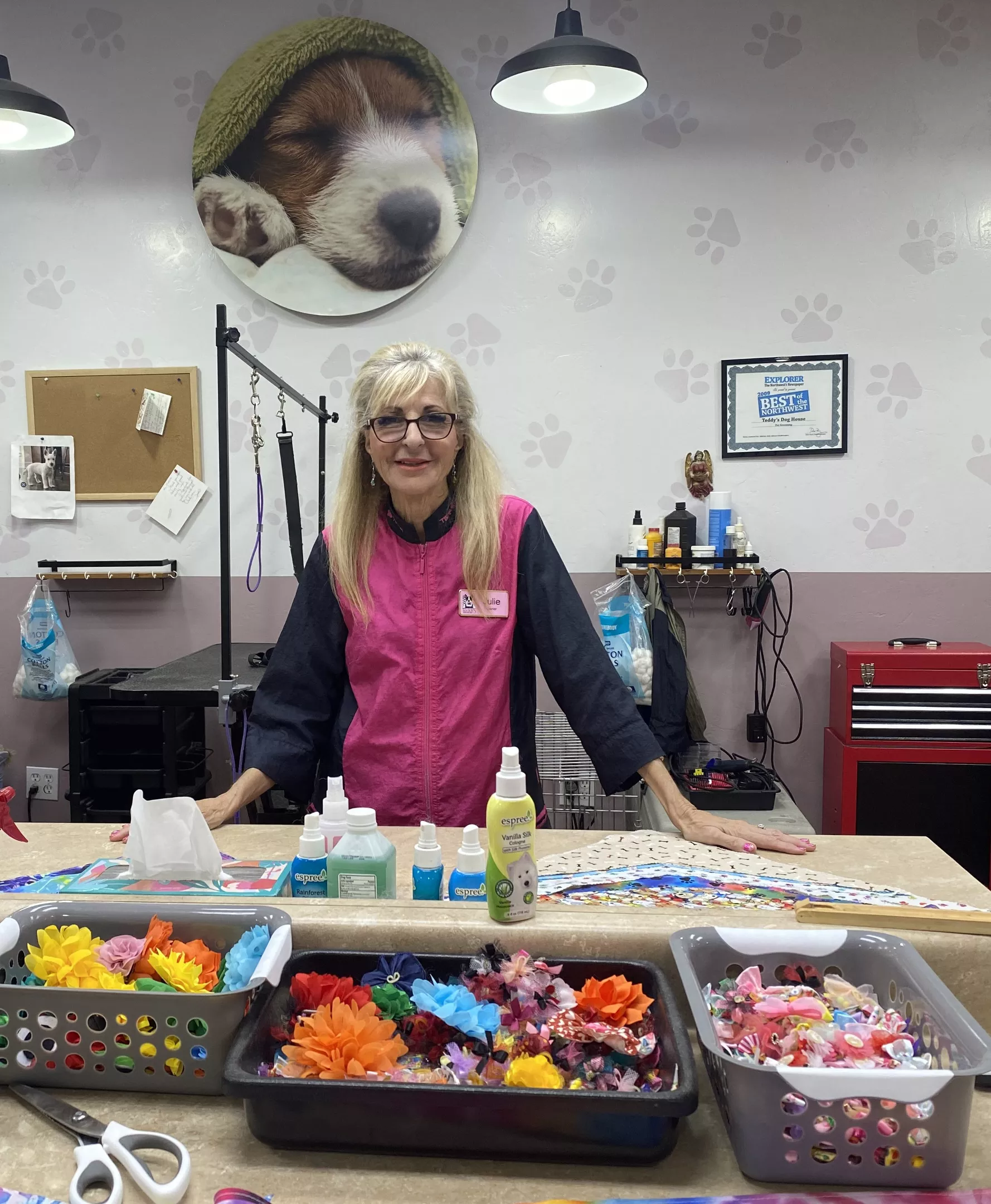 In The Dog House Find peace and love at Teddy’s Dog House Currents