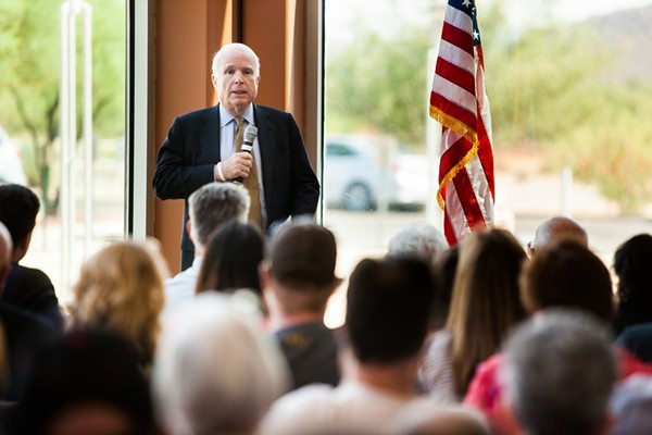 Sen. John McCain: Still mad he lost to Obama