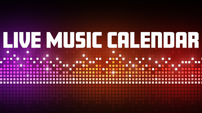 Live Music Calendar April 13 to April 19