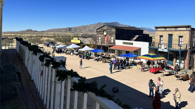 Swap meet allows guests to explore movie set