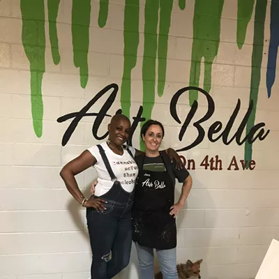 Buds and Brushes: On Fourth Avenue, Arte Bella Offers Weed-Friendly Events