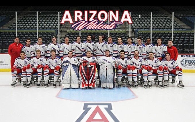 Arizona Wildcats Hockey 2018/2019 Season in the Tucson Arena.
