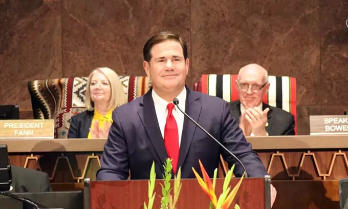 In Final State of the State Speech, Ducey Touts Plans for Border Security, Water and Taxes - Vimarsana News