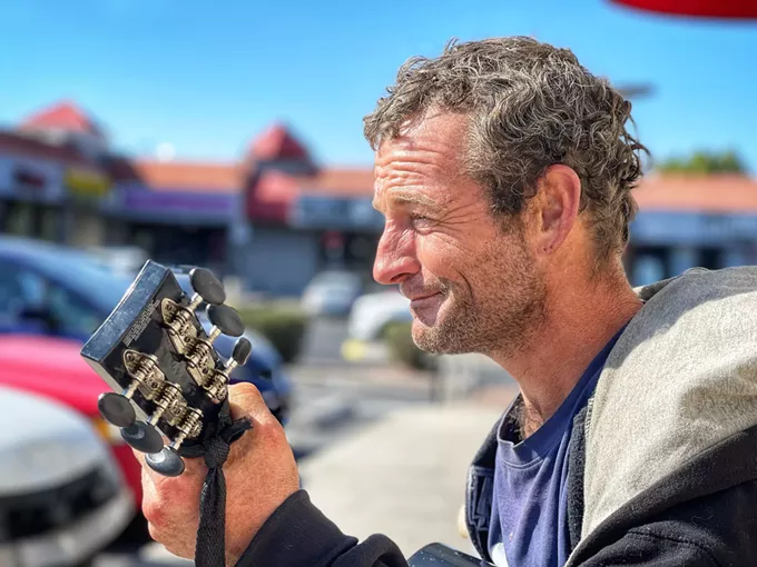 Tucson Salvage: Jeremy, Portrait In Cardboard and Marker - Vimarsana News