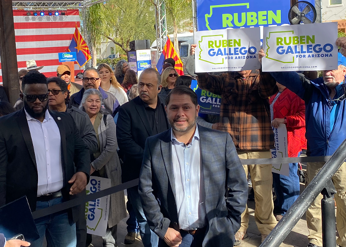 Gallego launches senate 2024 campaign in Tucson - Vimarsana News