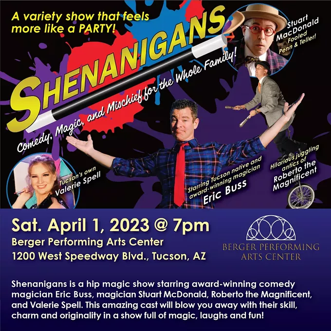 Shenanigans! Comedy, Magic and Mischief for the whole family! - Vimarsana News