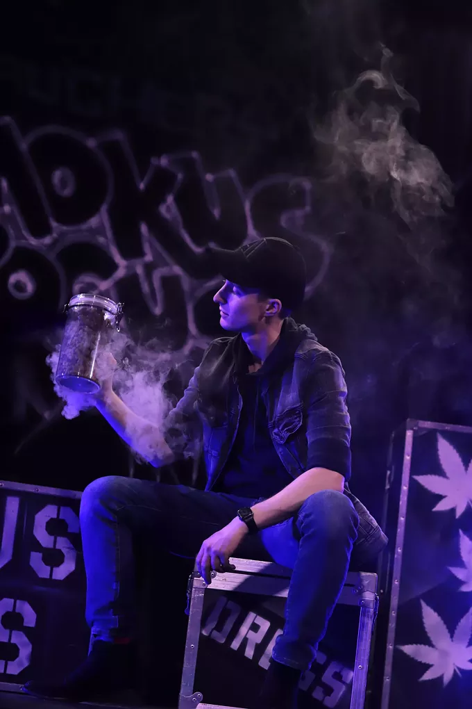 Cannabis Magic: "Smokus Pocus: A 420 Magic Show" visits Scoundrel and Scamp Theatre | Cannabis - Vimarsana News