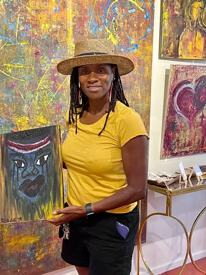 Non-Smiling Faces: Randiesia Fletcher looks to change perceptions through new exhibit - Vimarsana News