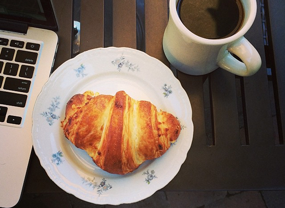 You probably already know Maker House's new pastry chef by his flawless croissants. - HEATHER HOCH